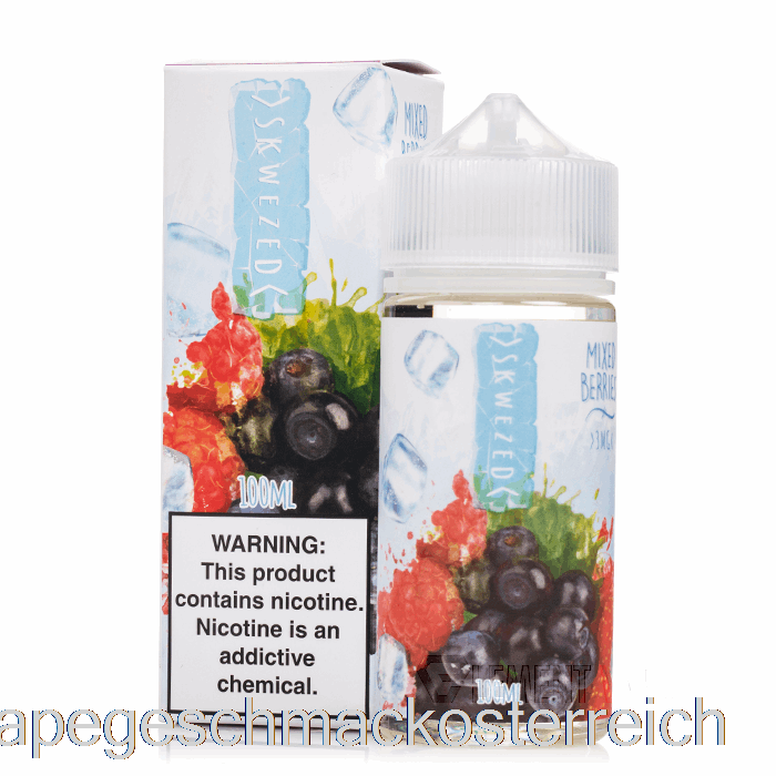 Eisgemischte Beeren - Skwezed - 100 Ml 6 Mg Vape-Geschmack